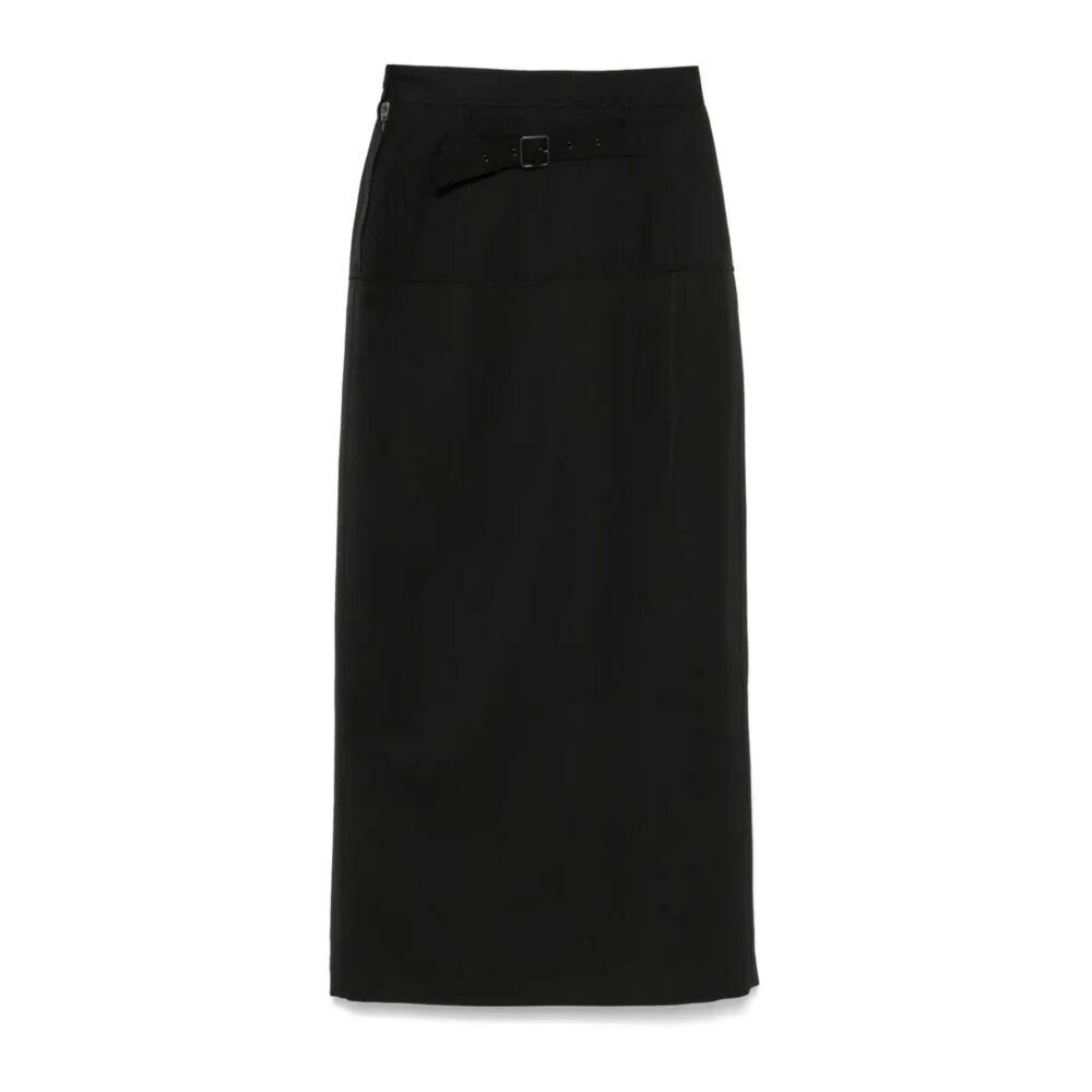 ワンピース LEMAIRE Women Mid Skirts DR1106LJ1034 BK999 BLACK Black LEMAIRE - BLACK LIGHT TAILORED SKIRT – LE LABO STORE