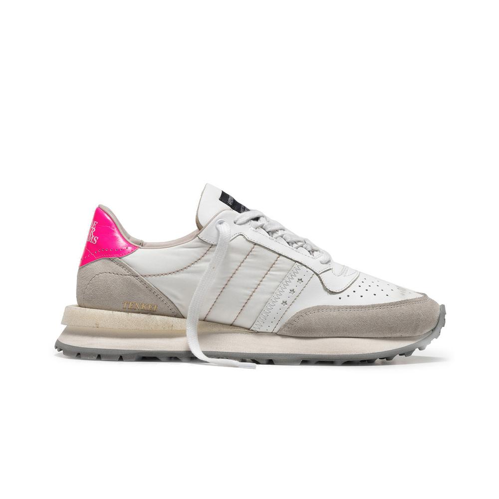 Sneaker tenkei sport edition in pelle e tessuto HIDNANDER en coloris Neutre  | Lyst