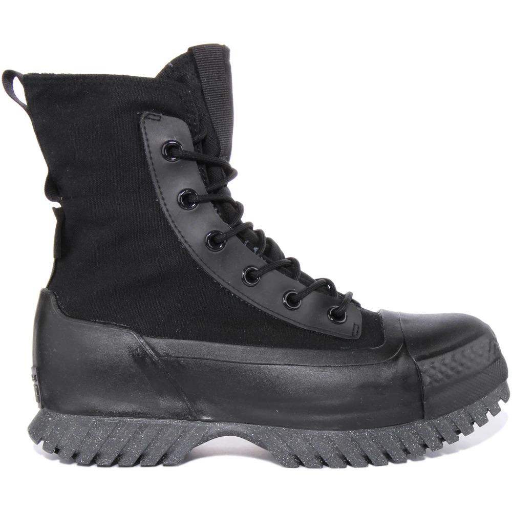 Converse Lace Up Boots in Black Lyst UK