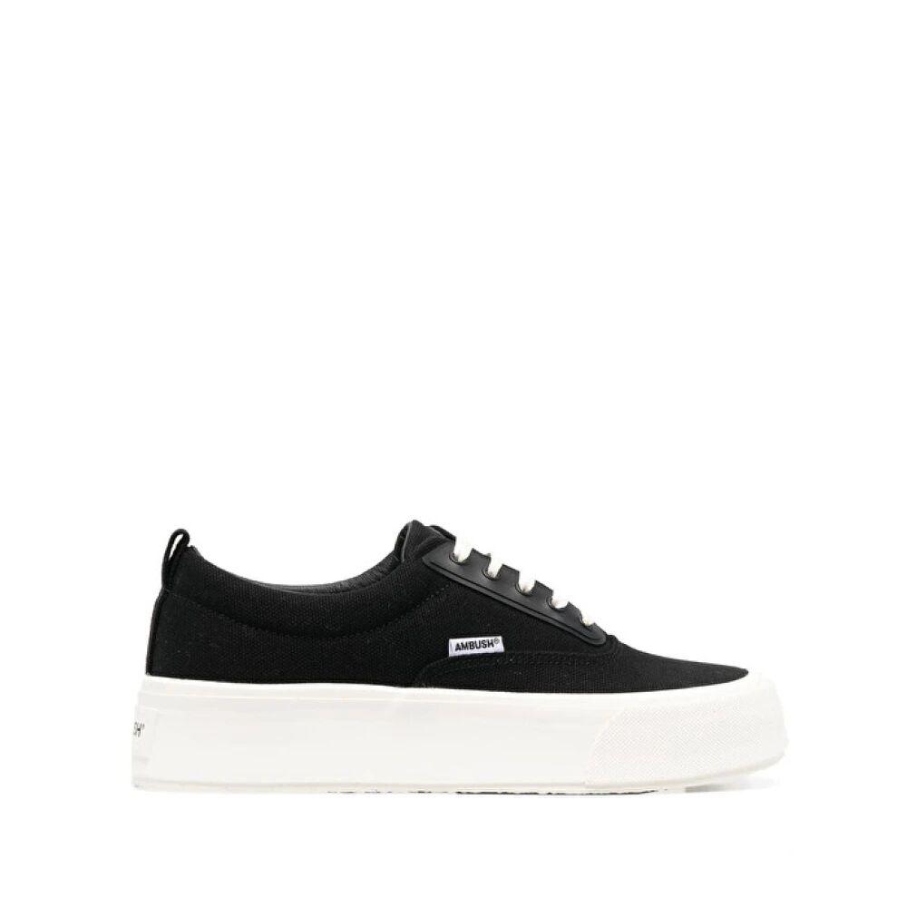 AMBUSH New ロートップ Vulcanised Trainers スニーカー AMBUSH Vulcanised Hybrid Sneakers | Black | FARFETCH