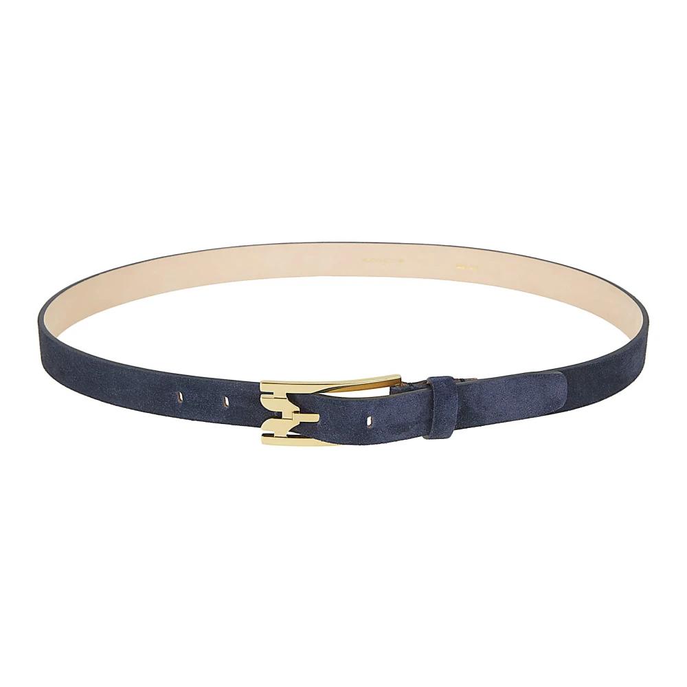 Victoria Beckham Navy Blue Suede Belt - NWT Victoria Beckham Belts for Women | Online Sale up to 37% off  main image 3