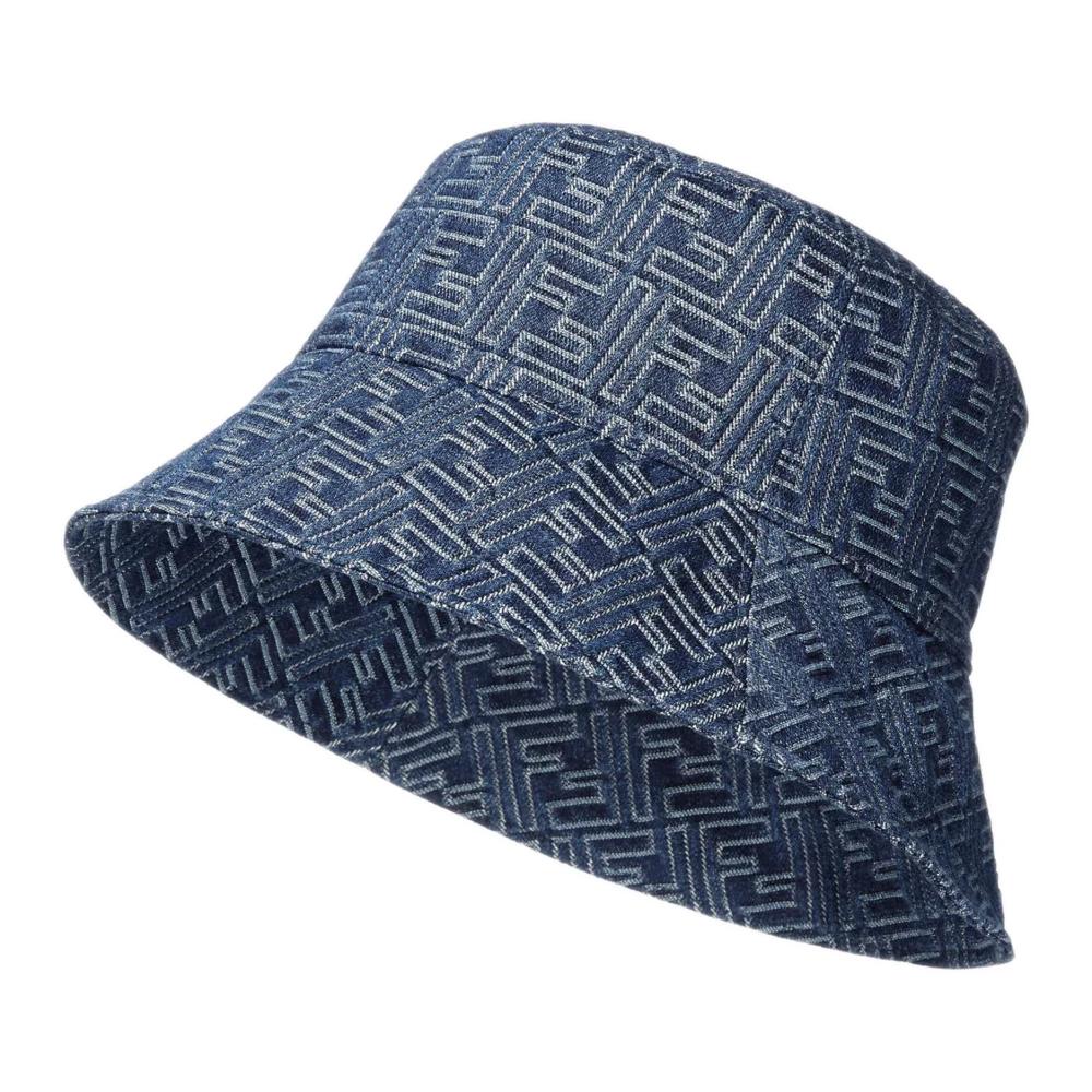 Fendi Bucket Hat in Blue for Men | Lyst