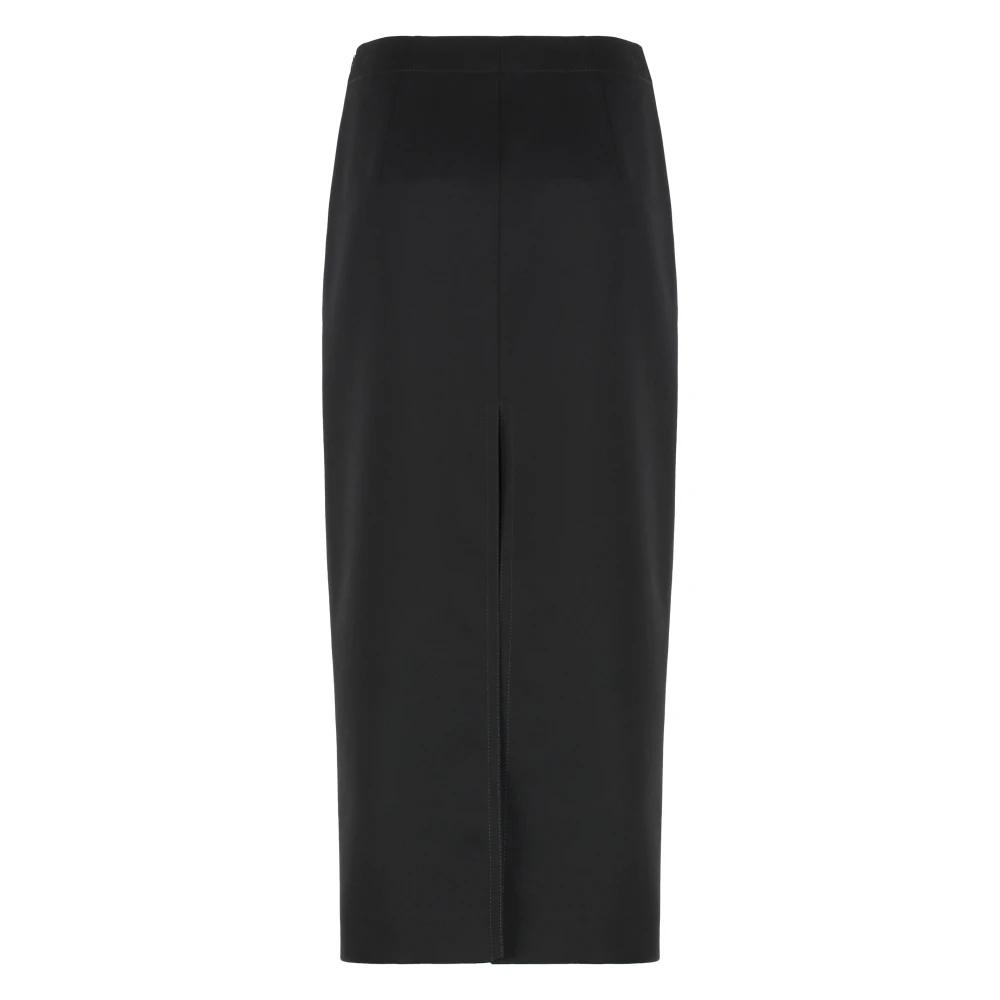 【関税&送料込】Bottega Veneta Black Polyester Pant-Skirt Bottega Veneta Skirts for Women | Online Sale up to 78% off