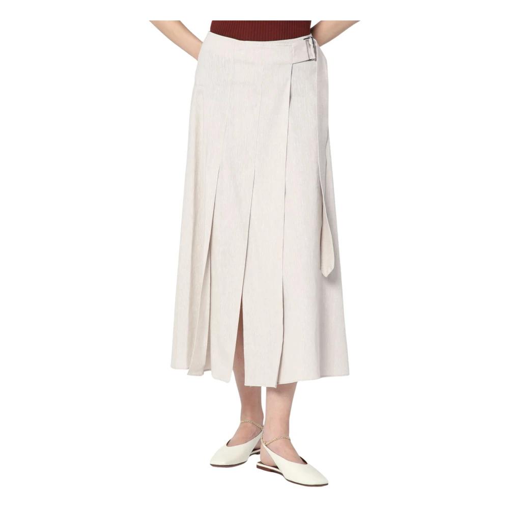 ワンピース DEPARTMENT 5 Women Mid Skirts DA019 2TF0020019000 WHITE Department 5 Mid-length skirts for Women | Online Sale up to