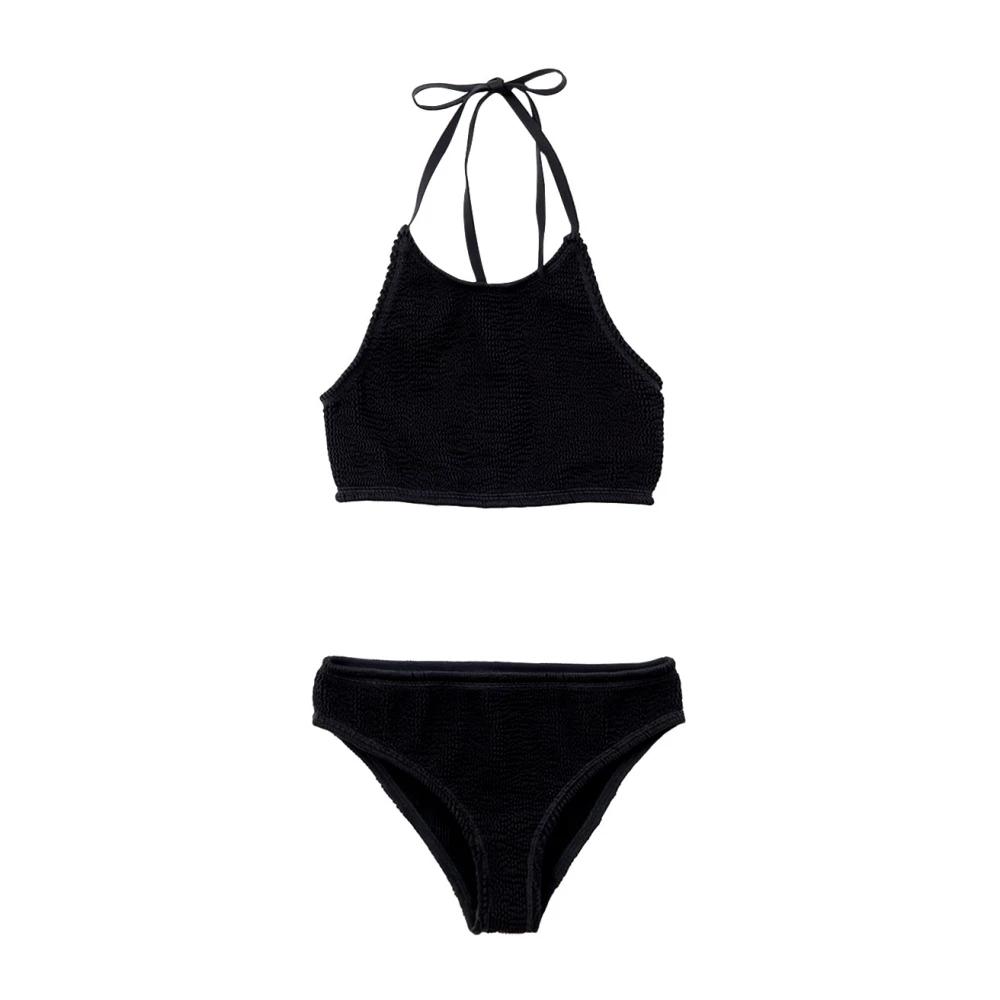 ビキニ BOTTEGA VENETA Women Swimsuit 772836 V2RN01000 Black Knot bandeau swimsuit in black - Bottega Veneta | Mytheresa