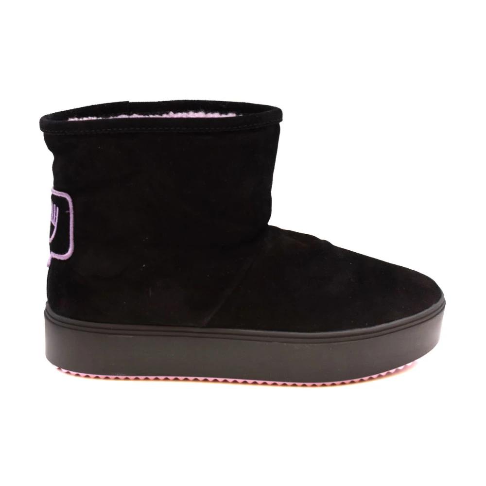 【新品未使用】CHIARA FERRAGNI ブーツ BLACK Chiara Ferragni Boots for Women | Online Sale up to 80% off
