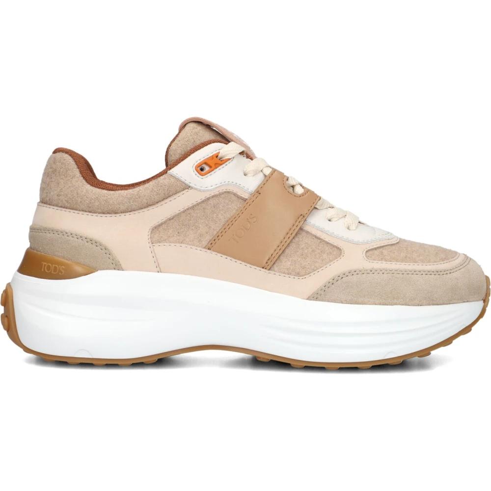 Tod's Sneakers voor dames in het Naturel Lyst NL