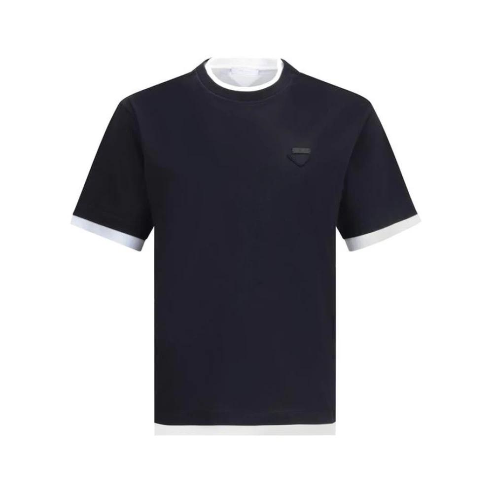 Tシャツ・カットソー PRADA Short-sleeved t-shirts Men's Prada Short sleeve t-shirts | Lyst