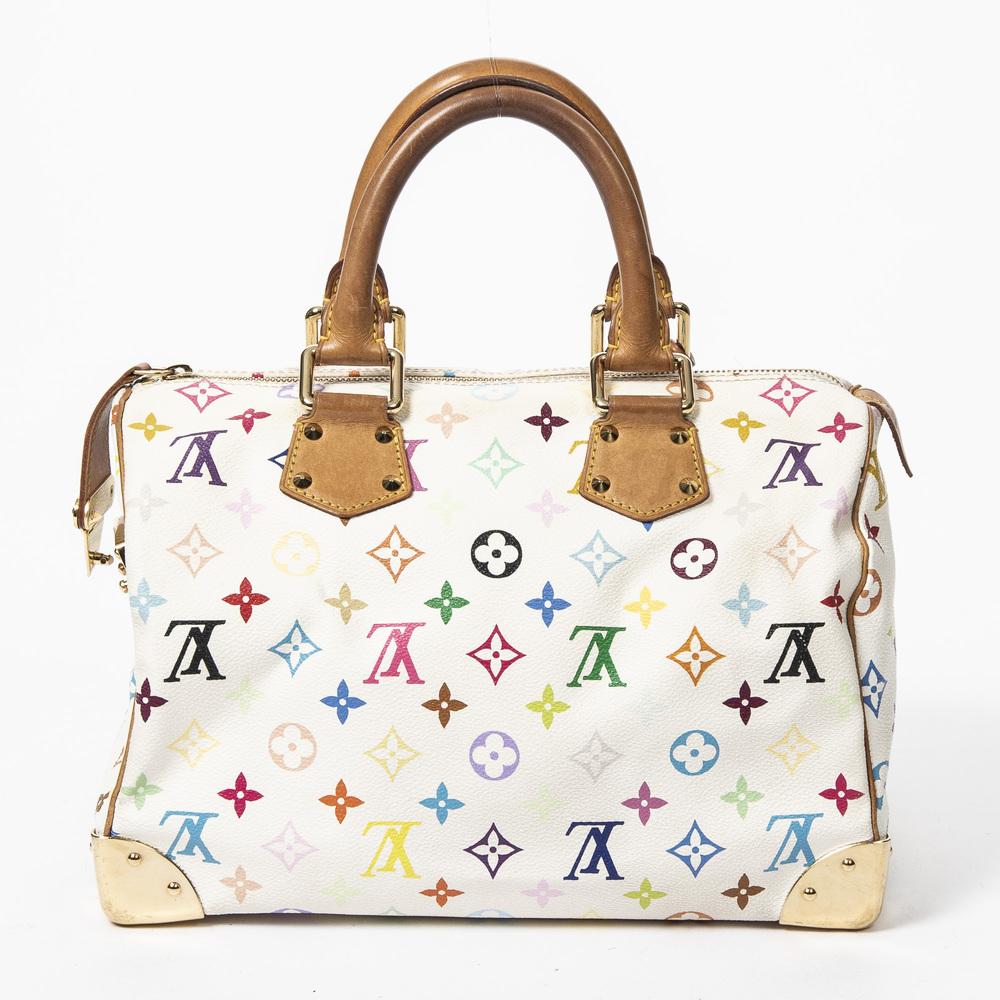 bauletto louis vuitton bianco e grigio