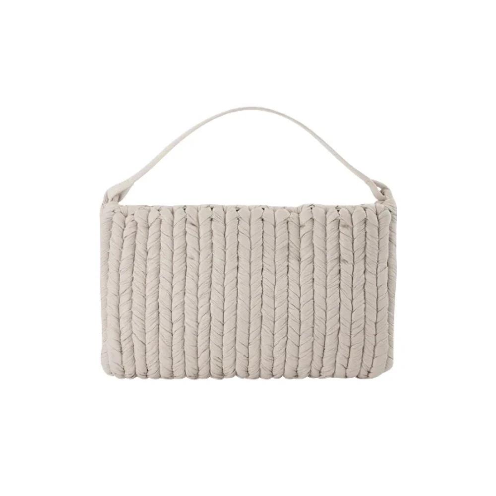 Jen Mini - Stretch Velvet Bag - Black – Nanushka