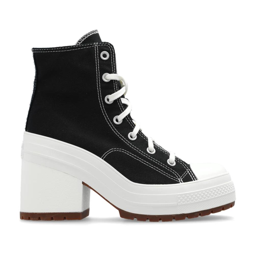 Botas De Tacon Chuck 70 De Luxe Heel Mujer Talla de Converse de color Negro Lyst