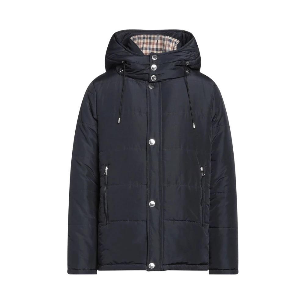 Aquascutum Winter Jackets in Blue for Men Lyst