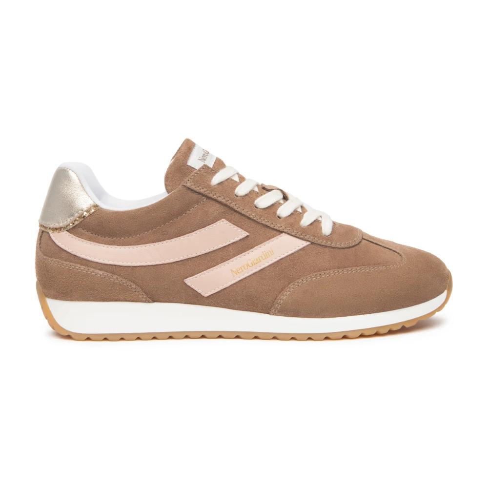 Nero Giardini Sneaker Bambina A890620F – Scarpe In Pelle Effetto Metal Con Borchie, Autunno Inverno 2019