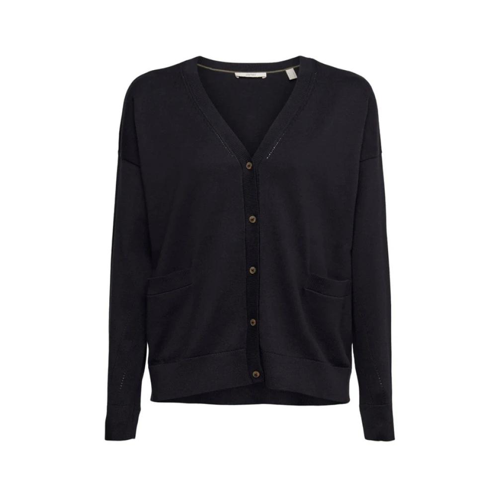 Strickjacke Oversize Esprit Strickjacke Alpaka Esprit Cardigan Mit