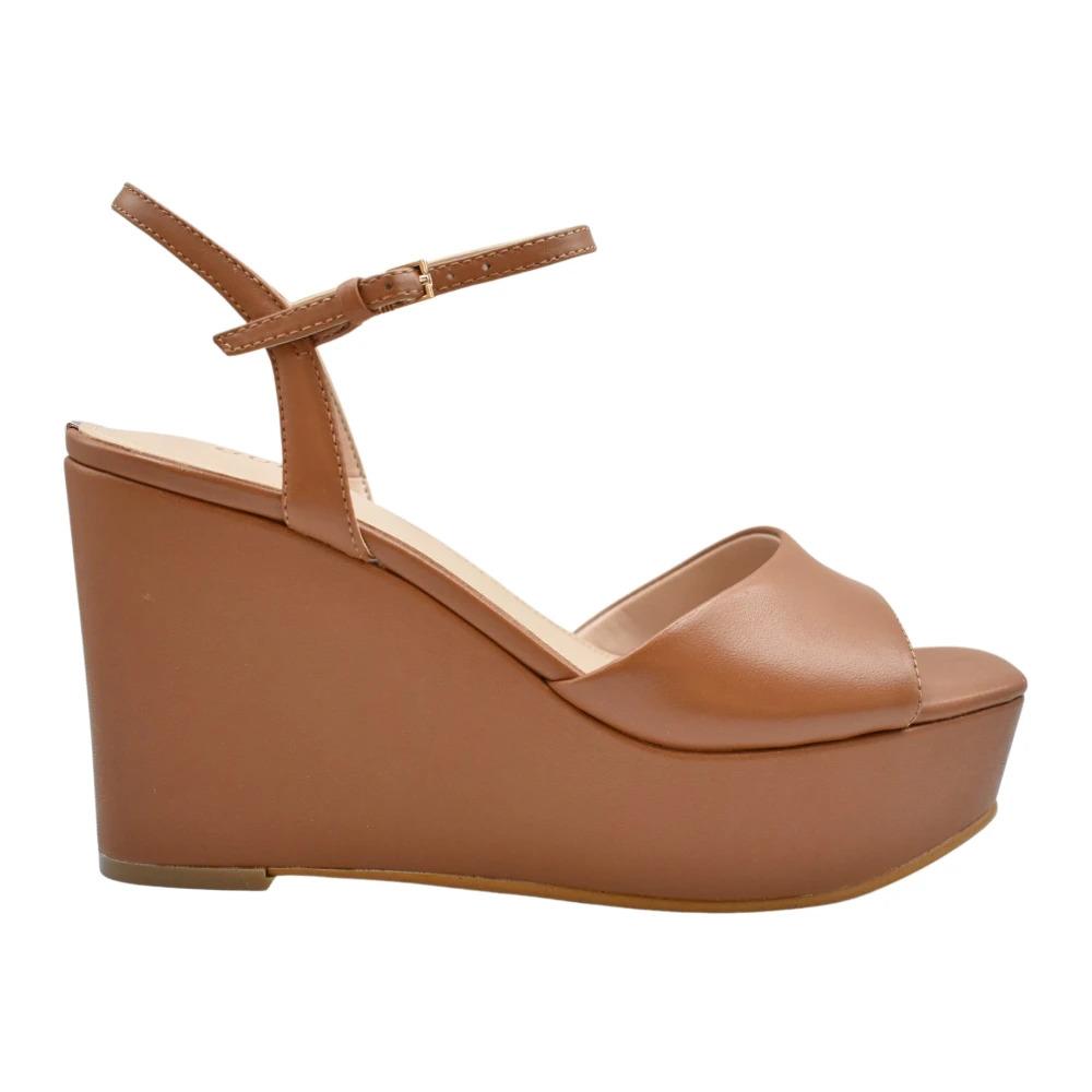 Guess brown wedges sales