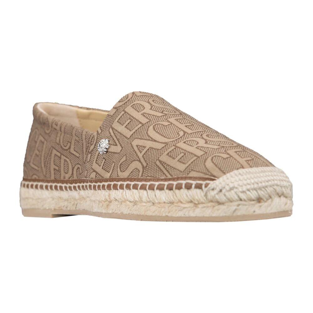 フラットシューズ VERSACE Woman Espadrilles Beige 10178521A13293 1K880 VERSACE: Shoes woman - Beige | Versace espadrilles
