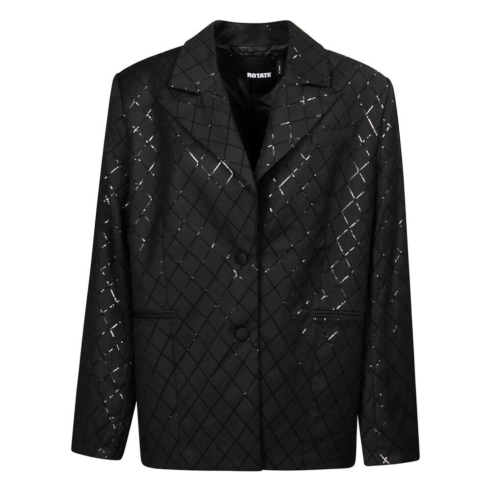 ジャケット ROTATE BIRGER CHRISTENSEN BLACK SINGLE-BREASTED JACKET ROTATE BIRGER CHRISTENSEN Blazers in Black | Lyst
