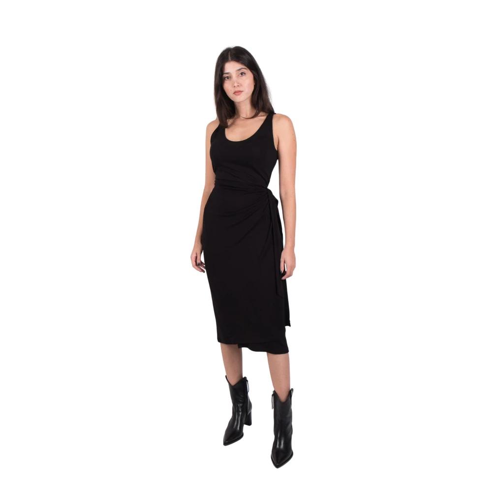 birthday wishes black barbie blue dress 2000s Viscose Satin Asymmetrical Dress main image 0