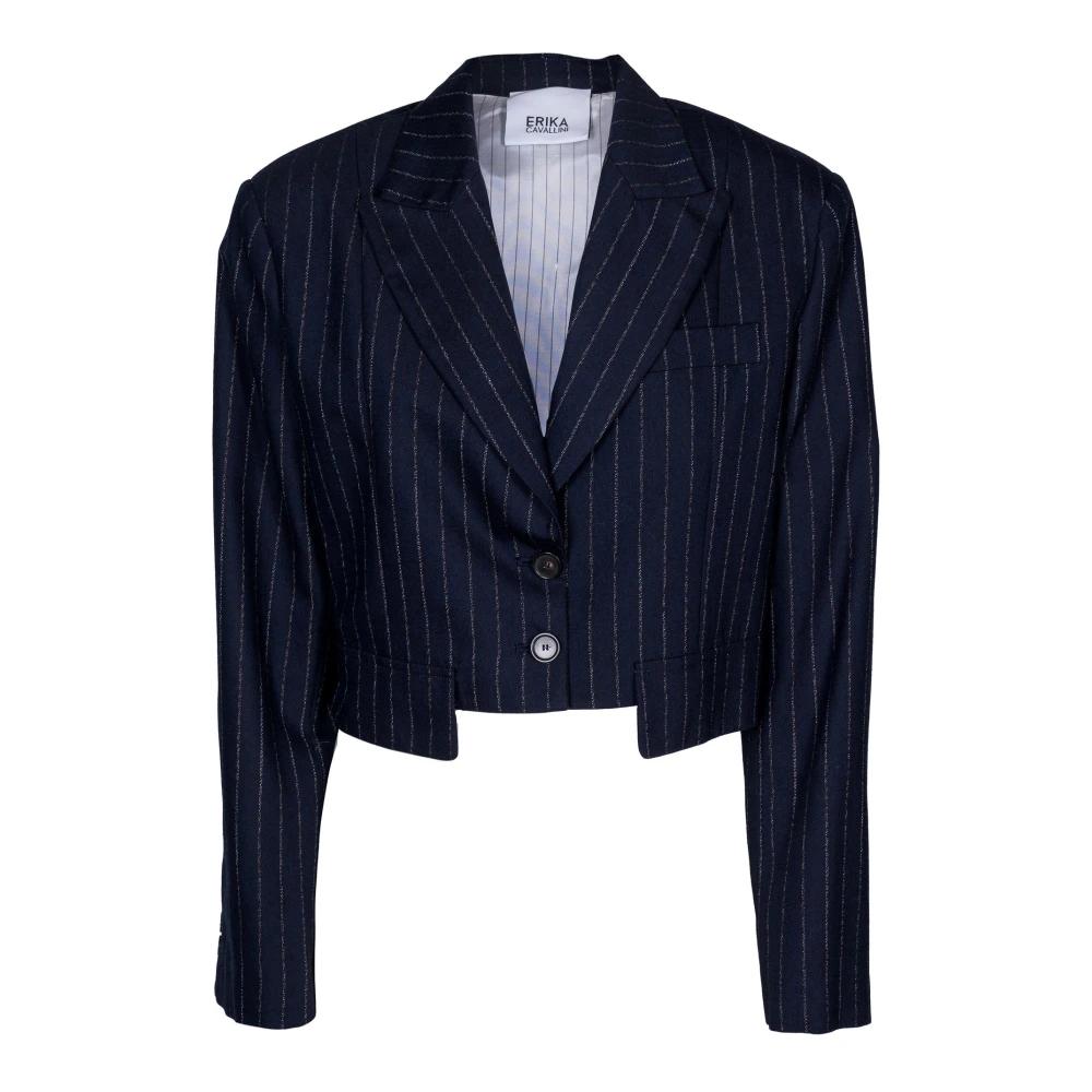 Blue Erika Cavallini Semi Couture Jackets for Women | Lyst