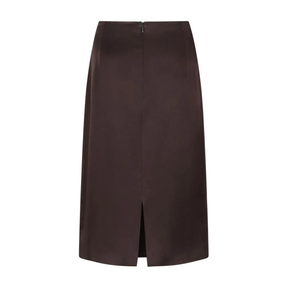 スカート TOM FORD SATIN MIDI SKIRT Tom Ford Mid-length skirts for Women | Online Sale up to 82