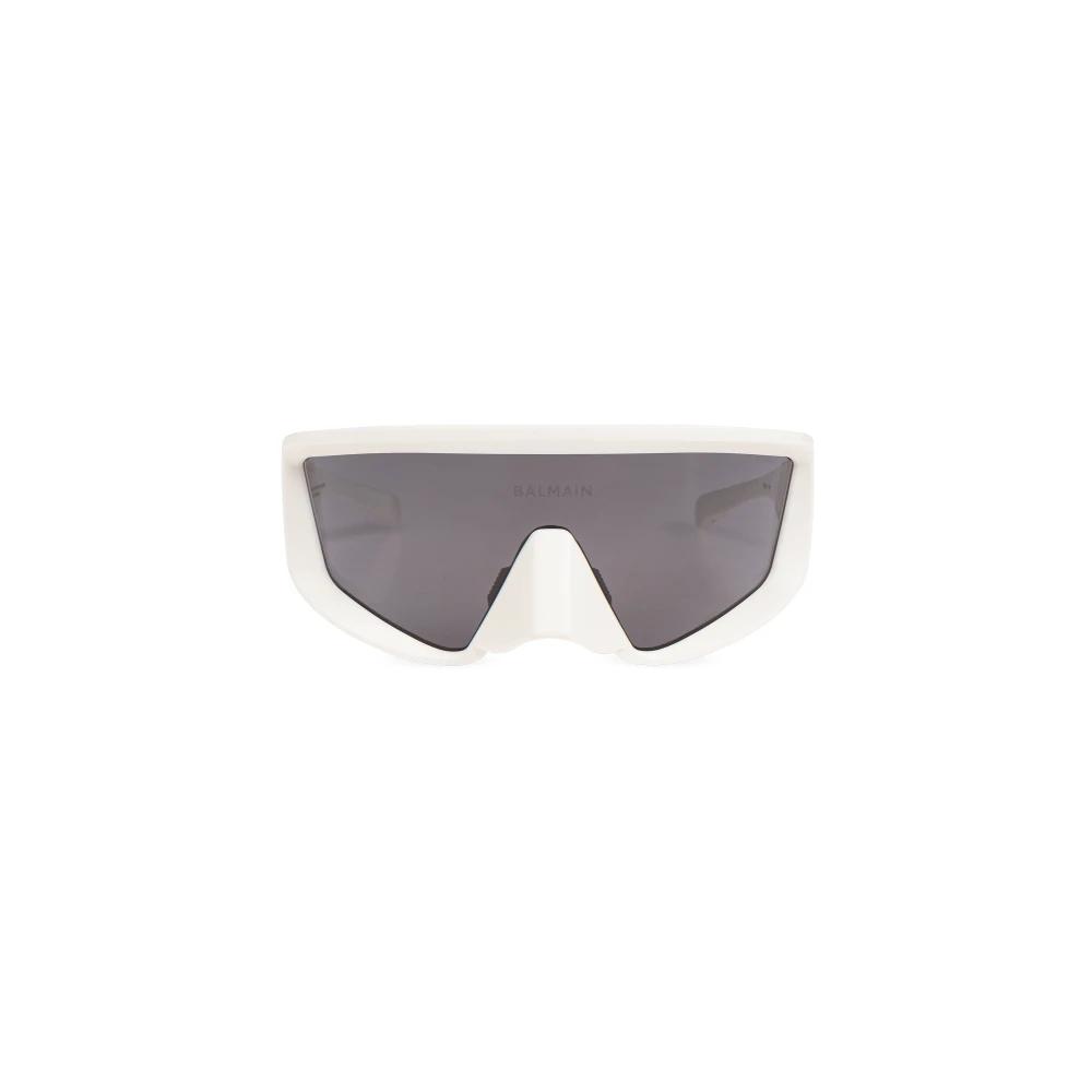 【送料&関税込】Balmain Olivier - White Sunglasses Balmain® Eyewear - Olivier Sunglasses | Specs Collective