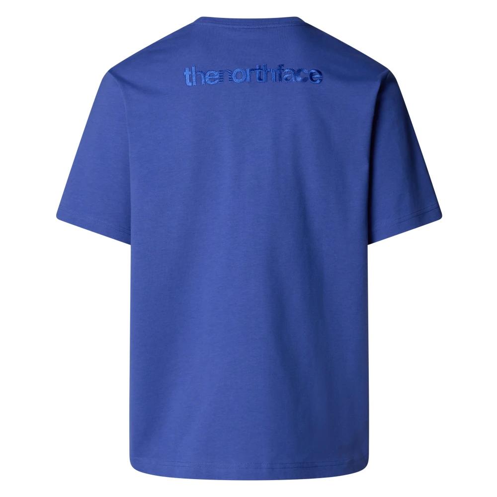 【送料&関税込】The North Face Ss Logo Rmst Relaxed Tee The North Face Ss Logo Rmst Relaxed Tee in Blue for Men | Lyst