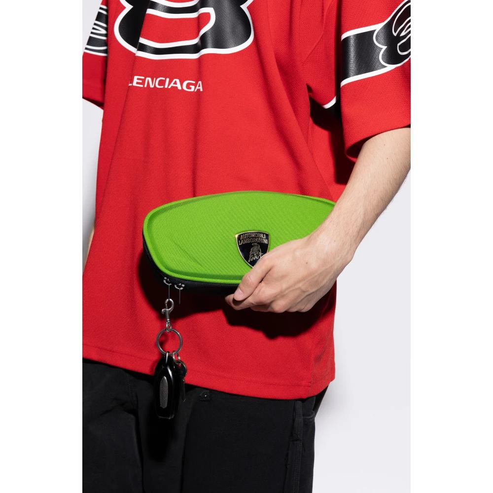 クラッチバッグ BALENCIAGA 'Chips' clutch Black Balenciaga Chips Clutch Bag | Harrods US