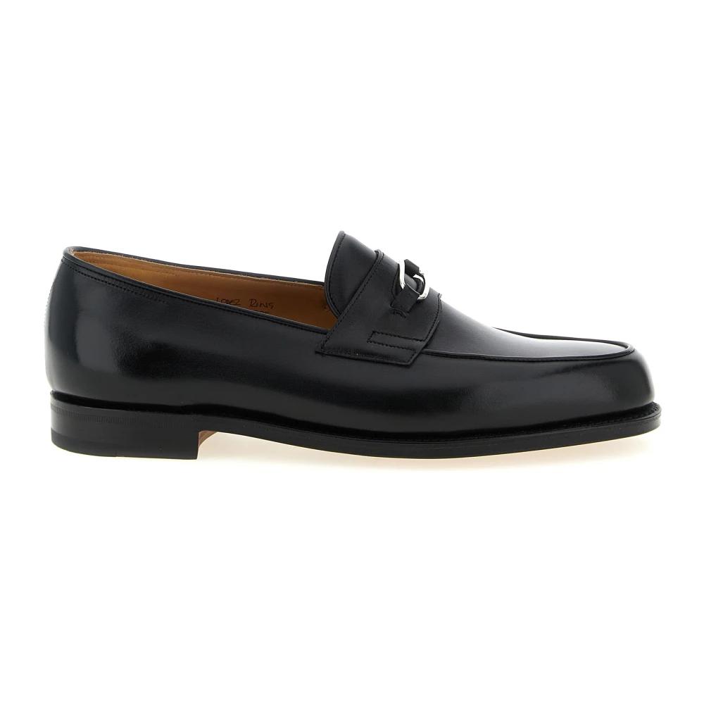 Mocassins John Lobb Pace En Daim Bleu Marine - Taille 10 US / 9 UK, Neuf Avec Emballage