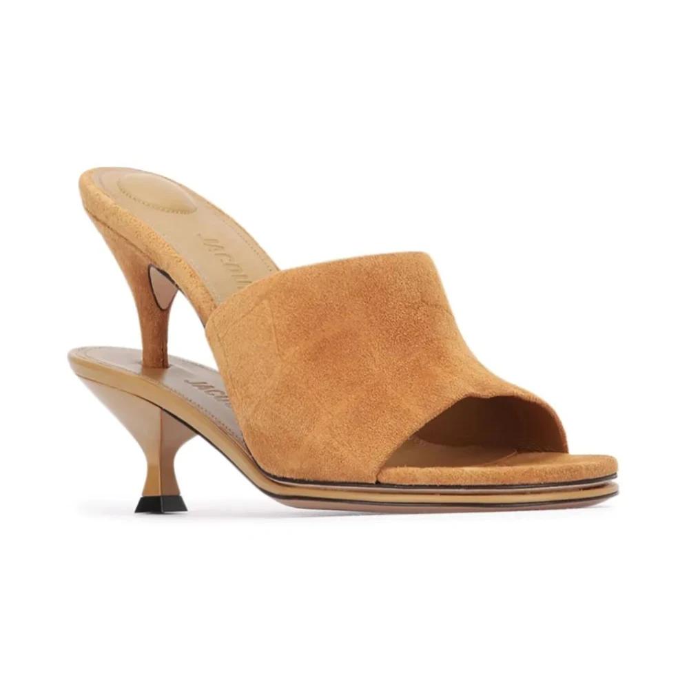 Brown Jacquemus Heels for Women | Lyst