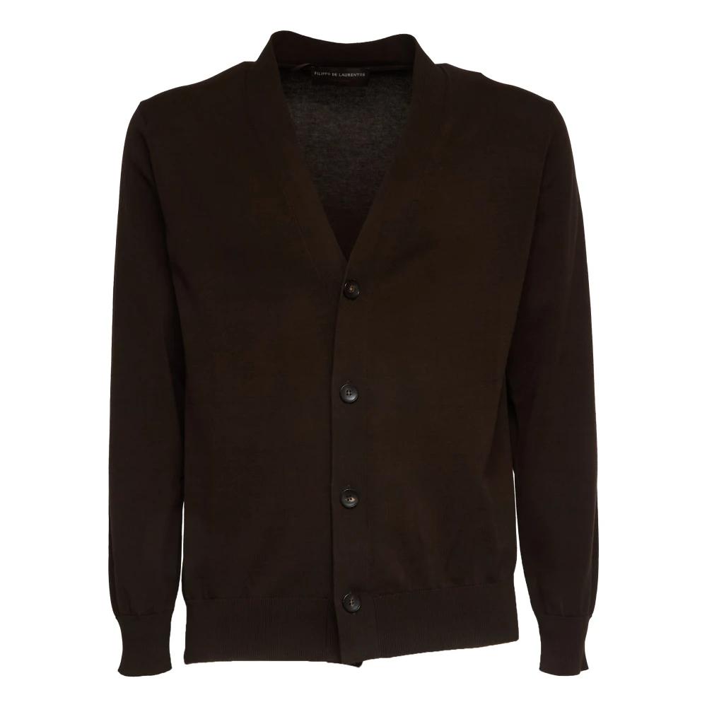 FILIPPO DE LAURENTIIS Cardigans in Black for Men | Lyst