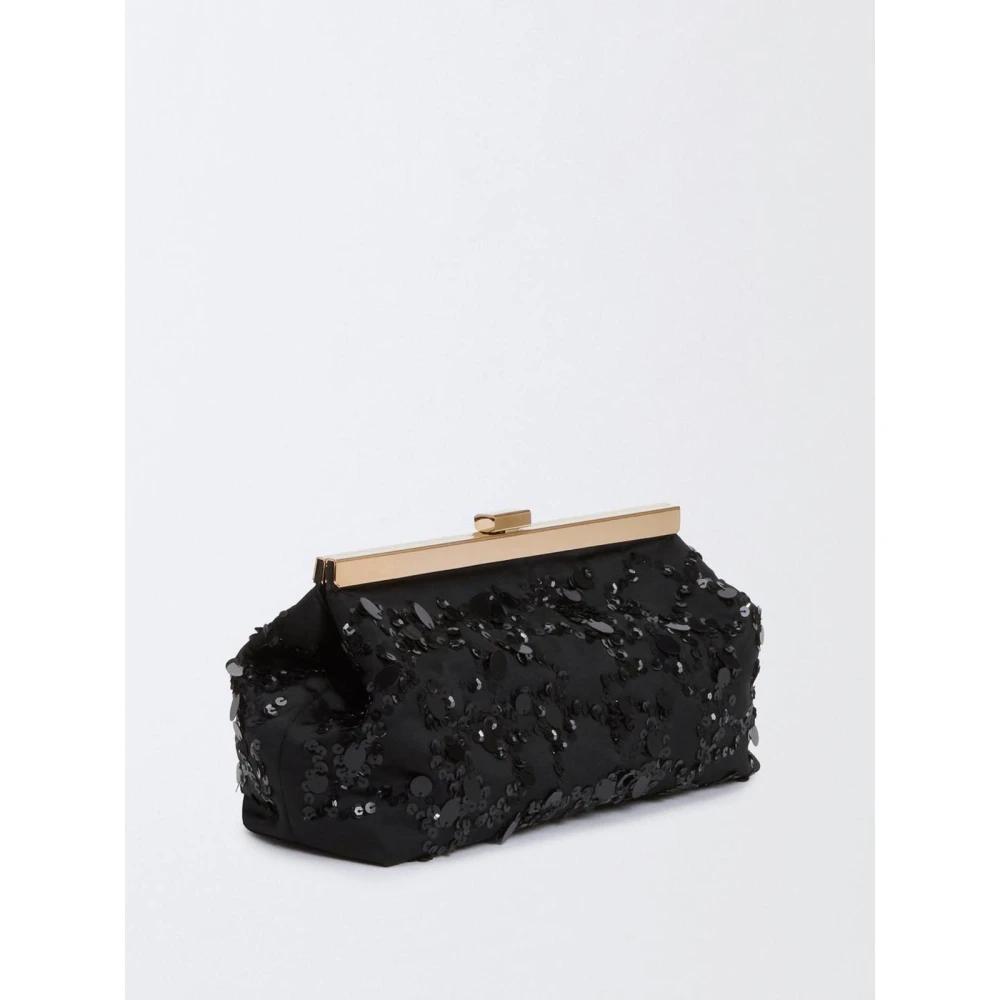 クラッチバッグ FABIANA FILIPPI Woman Clutch Black BGD265A849L256 VRU Nappa leather clutch, butter for Women | Fabiana Filippi®