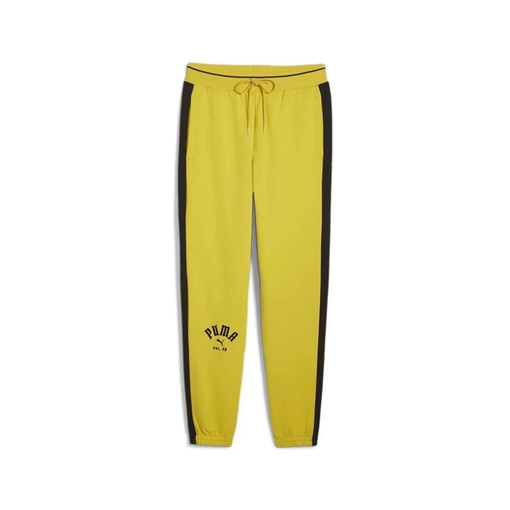 Pantaloni puma uomo giallo sale