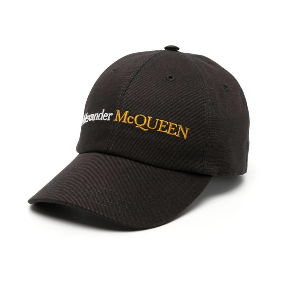 ハット Alexander Mcqueen Skull Jacquard Hat - Sky Blue - Cotton Alexander Mcqueen Skull Jacquard Hat - Sky Blue - Cotton In