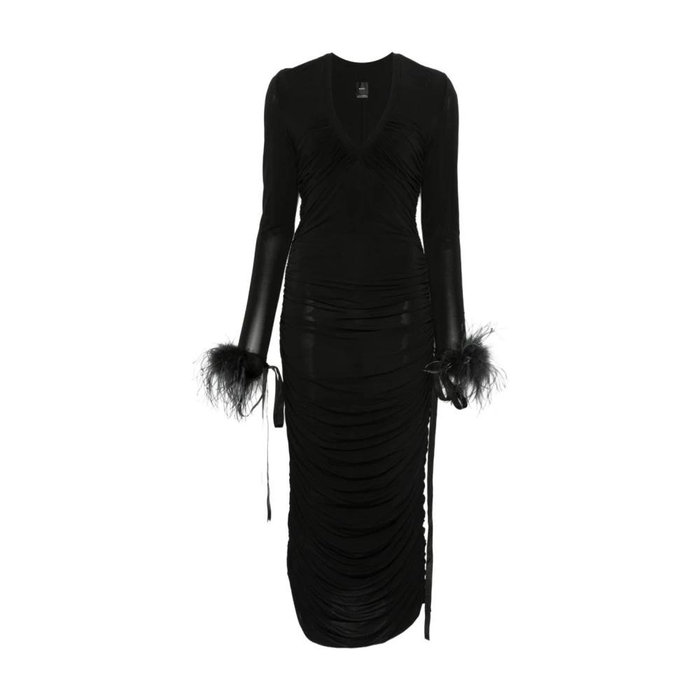 【関税&送料込】Pinko Dresses Black PINKO Layered Maxi Dress | Black | FARFETCH JO
