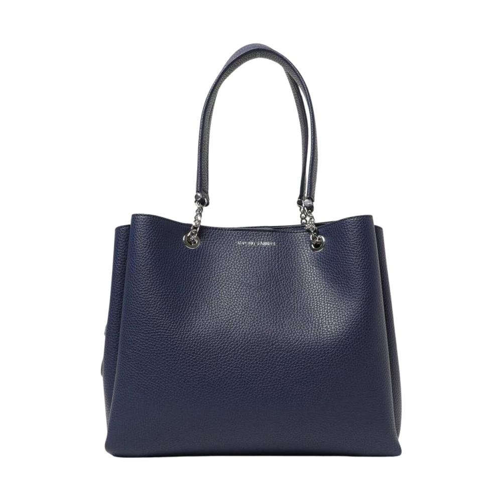 Emporio Armani Tote Bags in Blue | Lyst