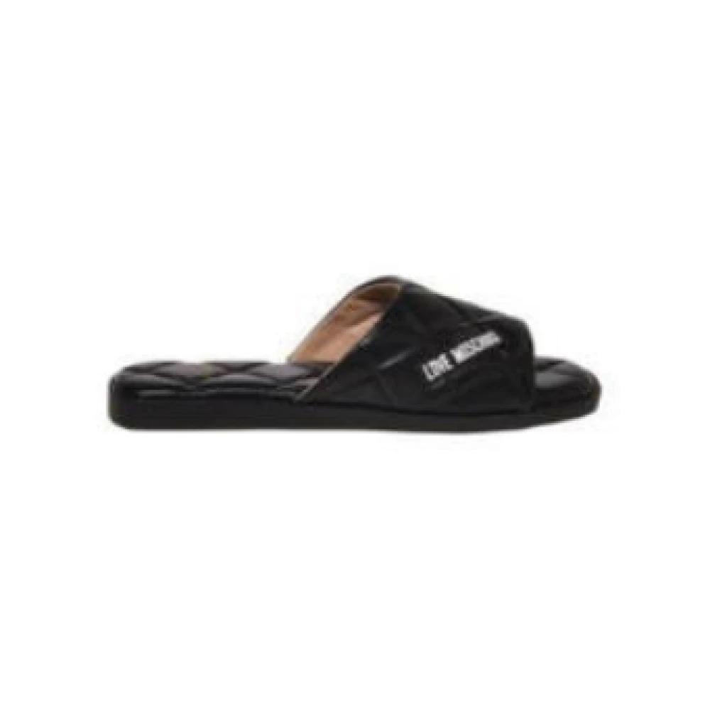 Love Moschino Flat sandals for Women | Online Sale up to 66