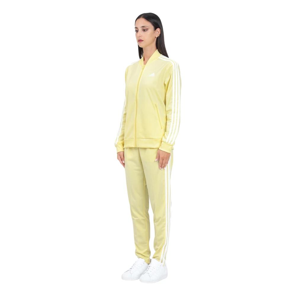 Chandal Amarillo Mujer Essentials 3 Rayas Mujer Talla adidas de color Amarillo Lyst