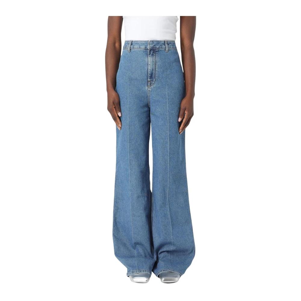 デニム・ジーパン PHILOSOPHY DI LORENZO SERAFINI Woman Jeans White 03210731 Philosophy Di Lorenzo Serafini Jeans for Women | Online Sale