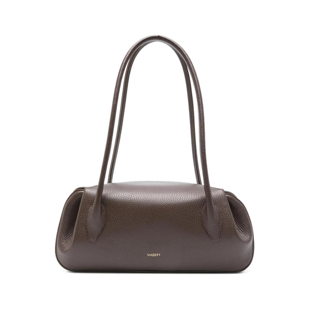 ショルダーバッグ・ポシェット YUZEFI Woman Shoulder bag Brown YUZCOHBFC L038 YUZEFI: Crossbody bags woman - Brown | Yuzefi shoulder bag