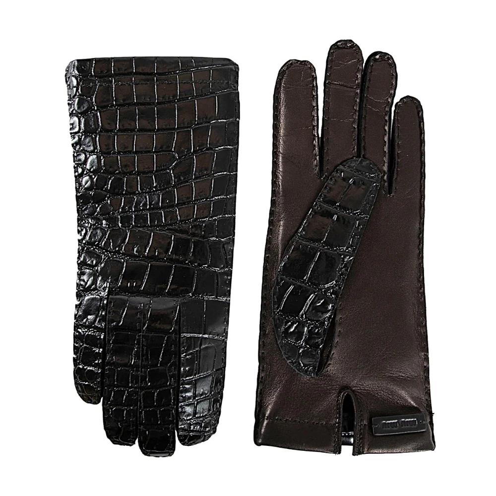 手袋 MiuMiu GLOVE (5GG226038 F0002) MiuMiu GLOVE (5GG226038 F0002) (MiuMiu/手袋) 111565836【BUYMA】