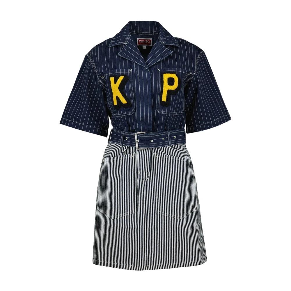 ワンピース Kenzo Pleated Chemise Dress Kenzo Pleated Chemise Dress In White | ModeSens
