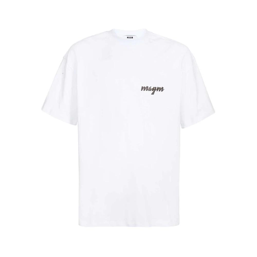 Tシャツ・カットソー MSGM Men T Shirts 2000MM50020000299 Black MSGM T-shirts for Men | Online Sale up to 50% off | Lyst