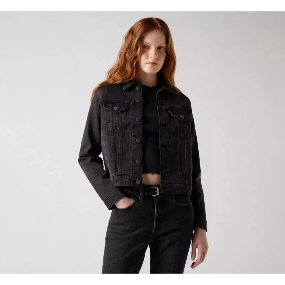 Giacche in denim e di jeans Nero da donna Lyst