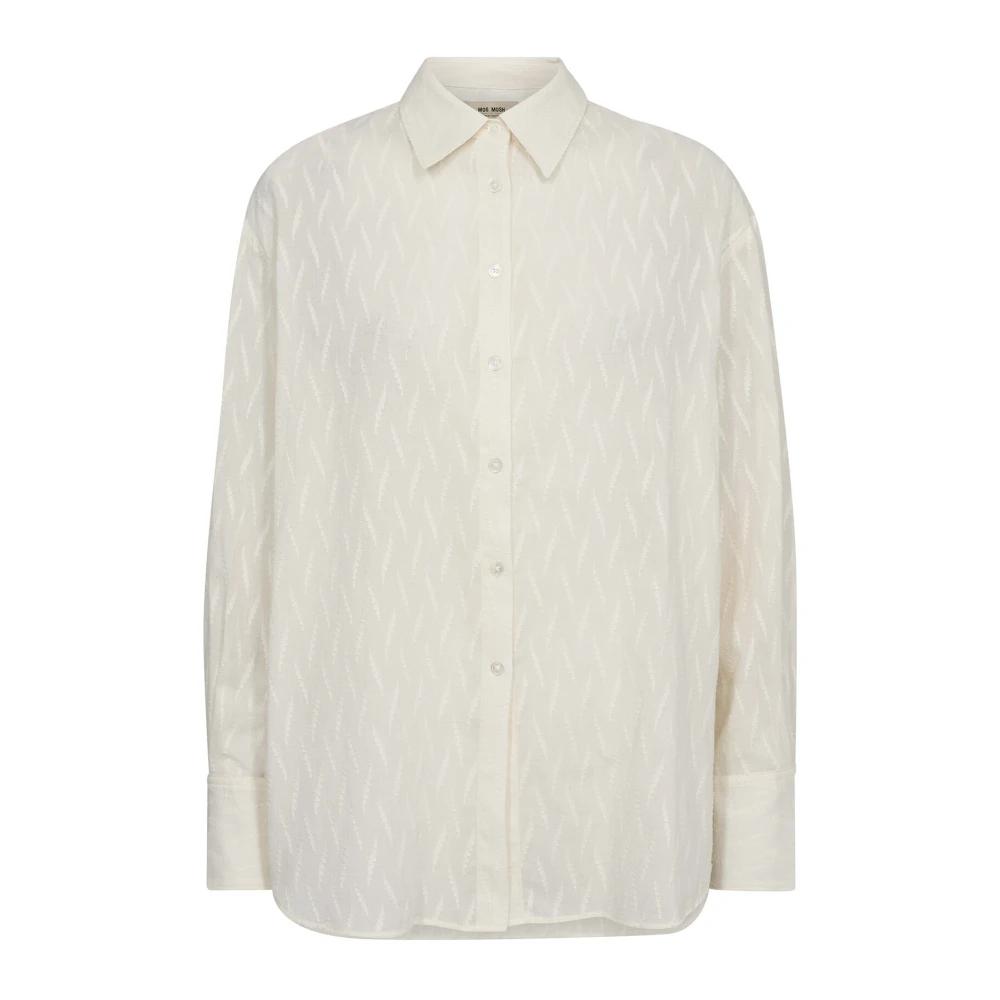 MOS MOSH 売れ筋商品|||モス モッシュ シャツ トップス レディース Shirts White Shop MMTina Jersey Shirt with free shipping from Mos Mosh