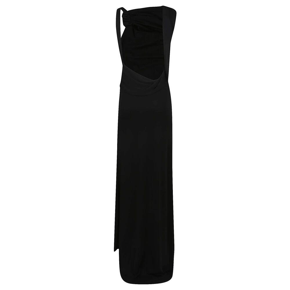 パーティードレス The Andamane Black Evening Dress With Open Back The Andamane Black Evening Dress With Open Back | ModeSens