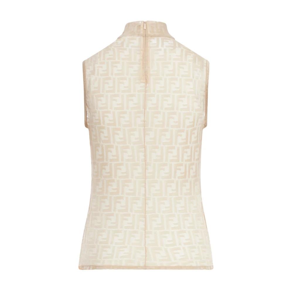 Fendi Sleeveless and tank tops for Women | Online Sale up to 32