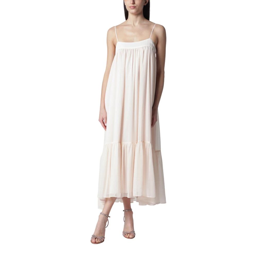 navy blue dress for baby girl ROTATE BIRGER CHRISTENSEN Asymmetric Maxi Dress | White main image 1