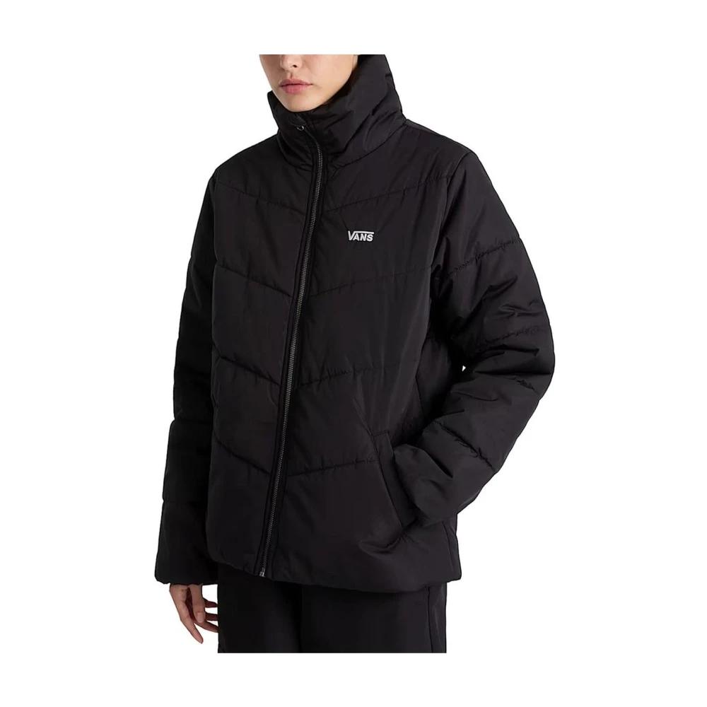Puffy Jacket Vans Women's Galatic Spiral Puffer Mte Jacket
