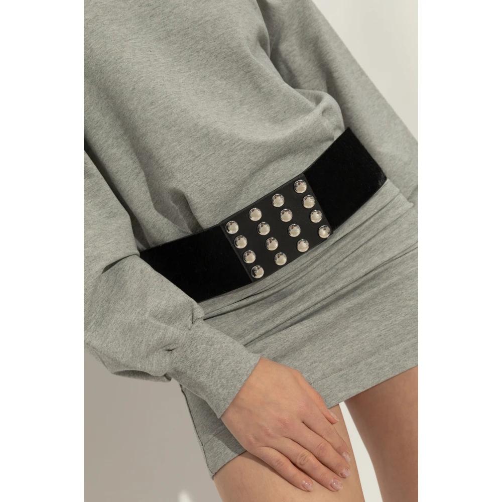 ベルト THE ATTICO Woman Belt Black 250WKE024T019 100 THE ATTICO Long Belt in Black | FWRD