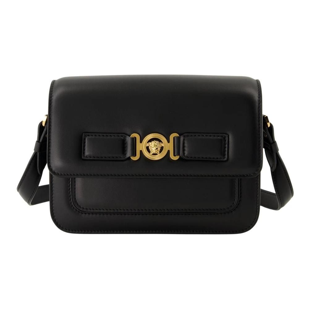 Versace Cross Body Bags in Black for Men | Lyst